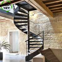 CLEAVIEW FURNISHING staircase design indoor iron stair railing outdoor spiral staircase